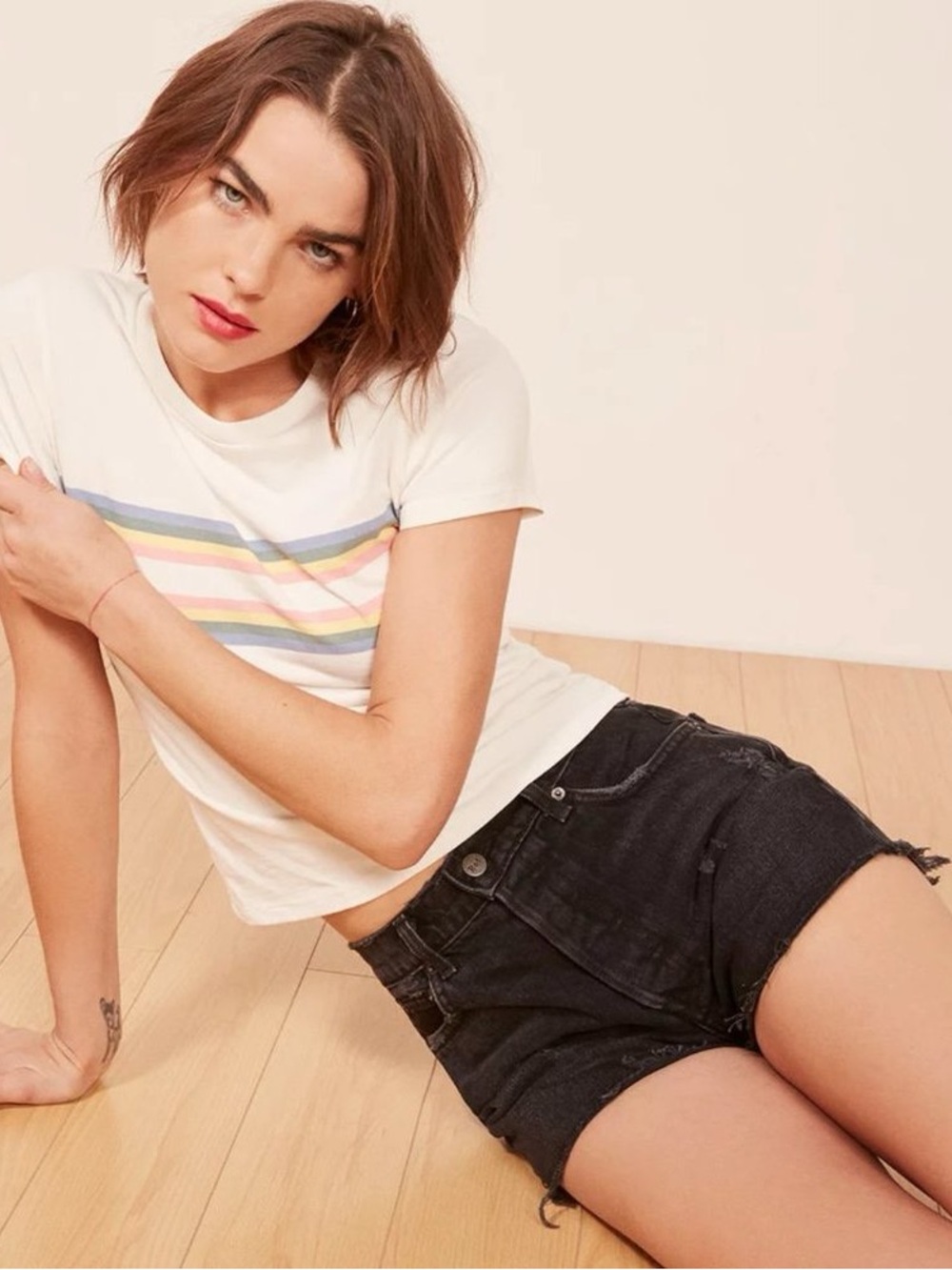 Reformation Dixie High Rise Jean Short
